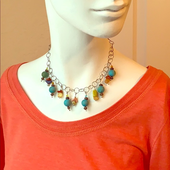 ARTISAN Circle of Life Linked Necklace - Picture 3 of 4